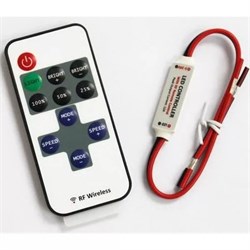 LN-RF11B-MINI-Wires 12-24V,72-144W,ПДУ11кн диммер Arlight 017539 - фото 16734