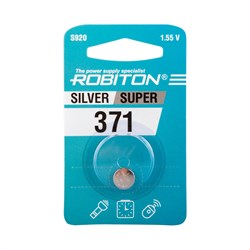 ROBITON SUPER R-371-BL1 371 (SR920SW) BL1(блистер 1шт) 18473 - фото 168268