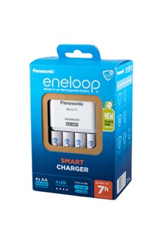 Panasonic eneloop K-KJ17MCD40E Advanced Smart Charger + 4АА2000мАч BL1(блистер 1шт) 18737 - фото 168287