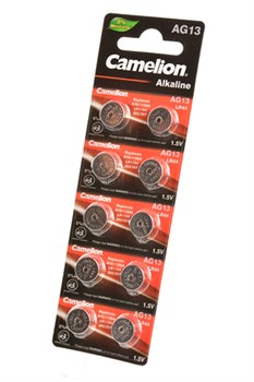 Camelion AG13-BP10(0%Hg) AG13 357 BL10(блистер 10) 15101 - фото 168406