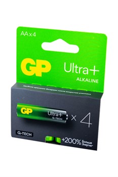 GP Ultra Plus GP15AUPA21-2CRSB4 G-TECH LR6 BL4(блистер4шт) 19263-1 - фото 168423