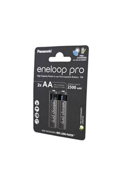 Panasonic eneloop pro BK-3HCDE/2CP 2500мАч AA BL2(блистер2шт) 19468 - фото 168456