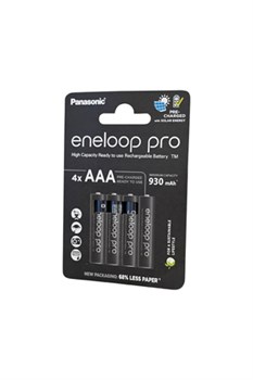 Panasonic eneloop pro BK-4HCDE/4CP 930мАч AAA BL4(блистер4шт) 19477 - фото 168457