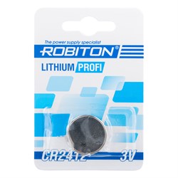 ROBITON PROFI R-CR2412-BL1 CR2412 BL1(блистер 1шт) 18425-1 - фото 169375