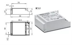 VS ELXc   226.882  TC-DEL/TEL 2х26 103x67x31 - ЭПРА 183137.88 - фото 16952