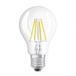 Лампа RETROFIT CLASSIC A 15 1,6W/827 220-240V CL E27 80lm d60x110 OSRAM LED-филамент - 4052899400283 - фото 16987