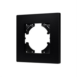 Рамка пластиковая FRM-PERIO-PL-1-BK (Arlight, -) 049689 - фото 170326