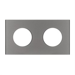 Рамка стеклянная FRM-GLARE-GC-2-GR (Arlight, -) 043837 - фото 170383