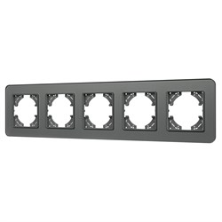 Рамка стеклянная FRM-OMALI-GS-5-GR (Arlight, -) 049706 - фото 170410