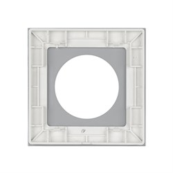 Рамка стеклянная FRM-GLARE-GC-1-WH (Arlight, -) 043832 - фото 170443