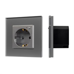 Розетка электрическая с Zigbee управлением SCT-OMALI-EUZB1-PL-GR (240V, 16A, Zigbee) (Arlight, -) 050101 - фото 170456