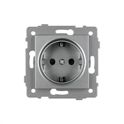 Механизм электрической розетки SCT-MEU1-PL-GR-V (250V, 16A) (Arlight, -) 049816 - фото 170481