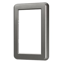 Рамка пластиковая FRM-VERSA-PL-D-GR (Arlight, -) 043773 - фото 170532