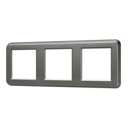 Рамка пластиковая FRM-VERSA-PL-3-GR (Arlight, -) 043785 - фото 170565