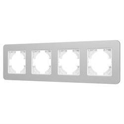 Рамка алюминиевая FRM-AKIRY-SFAL-4-SR (Arlight, -) 049743 - фото 170593