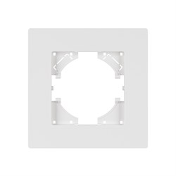 Рамка пластиковая FRM-PERIO-PL-1-WH (Arlight, -) 049688 - фото 170639