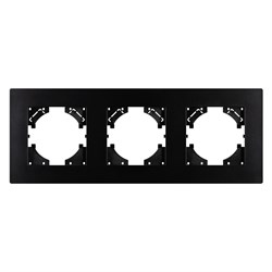 Рамка пластиковая FRM-PERIO-PL-3-BK (Arlight, -) 049755 - фото 170664