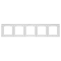 Рамка стеклянная FRM-GLARE-GS-5-WH (Arlight, -) 043805 - фото 170829