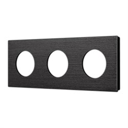 Рамка алюминиевая FRM-PRESTO-ALR-3-BK (Arlight, -) 043872 - фото 170905