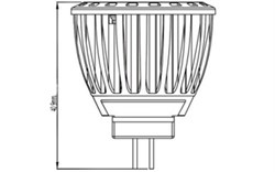 Светодиодная лампа MR11 4W30W-12V Warm White (Arlight, MR11) 019436 - фото 170940