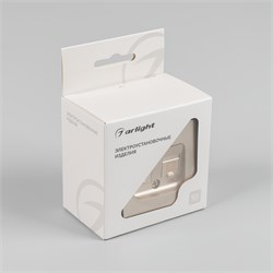 Механизм компьютерной розетки двойной SCT-MPC2-PL-GD-V (RJ-45, CAT6) (Arlight, -) 049850 - фото 170970