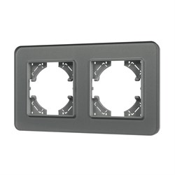 Рамка стеклянная FRM-OMALI-GS-2-GR (Arlight, -) 049694 - фото 171006