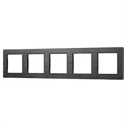 Рамка алюминиевая FRM-PRESTO-ALS-5-BK (Arlight, -) 043865 - фото 171021