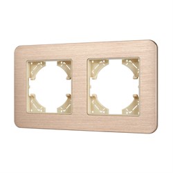 Рамка алюминиевая FRM-AKIRY-AL-2-GD (Arlight, -) 049726 - фото 171070