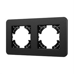 Рамка алюминиевая FRM-AKIRY-SFAL-2-BK (Arlight, -) 049738 - фото 171075