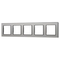 Рамка стеклянная FRM-GLARE-GS-5-GR (Arlight, -) 043807 - фото 171194