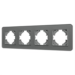 Рамка стеклянная FRM-OMALI-GS-4-GR (Arlight, -) 049702 - фото 171216
