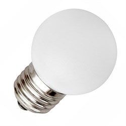 Лампа FERON LB-37 1W E27    WHITE   230V  E27 6400К (LED шарик)   -    СНЯТО 2000000336305 - фото 17138