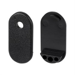 Комплект заглушек WARDROBE-1530 BLACK (Arlight, Пластик) 054944 - фото 171438