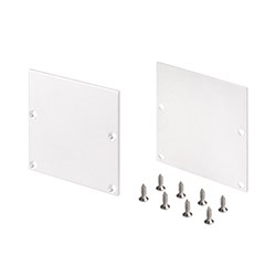 Заглушка SL-LINE-5050-LW WHITE глухая (Arlight, Металл) 040253(1) - фото 171828