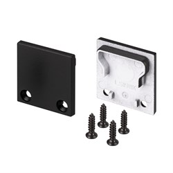 Заглушка SL-LINE-2011M SQUARE BLACK глухая (Arlight, Пластик) 029180-1 - фото 171833