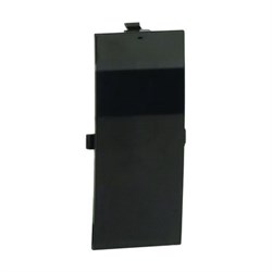 Накладка на стык фронтальная 60мм черная 09504A - фото 17206