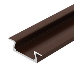 Профиль MIC-F-2000 ANOD Brown Light (Arlight, Алюминий) 017654-1 - фото 172556