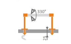 Держатель выносной винтовой PEN JT100 (Arlight, Металл) 017289-1 - фото 172629