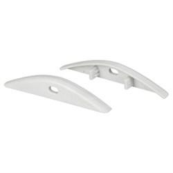 Заглушка для ALU-FLAT с отверстием (Arlight, Пластик) 014898-1 - фото 172654