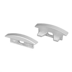 Заглушка для ALU-WIDE-F-H8 с отверстием (Arlight, Металл) 014862-1 - фото 172716