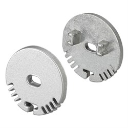 Заглушка ALU для ALU-ROUND с отверстием (Arlight, Металл) 015520-1 - фото 172730