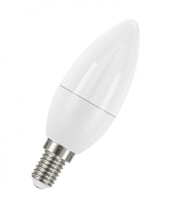 Свеча LS CLB 40  5.7W/827 (=40W) 220-240V FR  E14 470lm  200* 15000h   OSRAM LED-лампа 4052899971608* - фото 17292