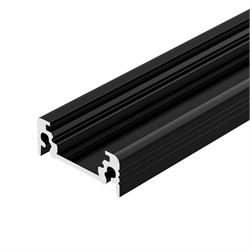 Профиль TOP-SURFACE-2000 BLACK (K13, P15) (Arlight, Алюминий) 021784-1 - фото 172971