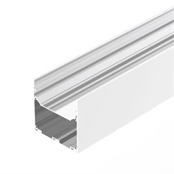 Профиль LINE-M-7575-2500 WHITE (Arlight, Алюминий) 058158 - фото 173040