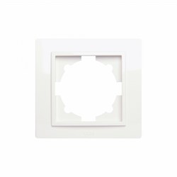 Zena рамка 1-ая белая 608-010200-271 - фото 17353