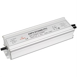 Блок питания ARPV-ST24400 PFC (24V, 16.7A, 400W) (Arlight, IP67 Металл, 5 лет) 026810-1 - фото 173736