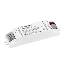 Блок питания ARJ-SP-23-PFC-NFC-WR (23W, 3-46V, 0.15-0.5A) (Arlight, IP20 Пластик, 5 лет) 050111 - фото 173875
