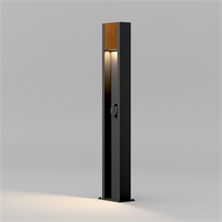 Светильник LGD-SEKVOYA-BOLL-SOCKET-H900-11W Warm3000 (BK, 120 deg, 230V) (Arlight, IP54 Металл, 3 года) 050734 - фото 174423