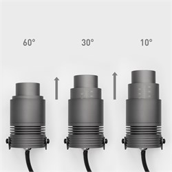 Светильник ALT-RAY-ZOOM-R61-12W Warm3000 (DG, 10-60 deg, 230V) (Arlight, IP67 Металл, 3 года) 026447(2) - фото 174809