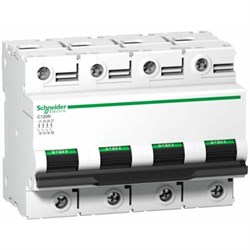 Выключатель автоматический 4-пол. 80A C 10кА C120N Schneider Electric 80438 - фото 17481